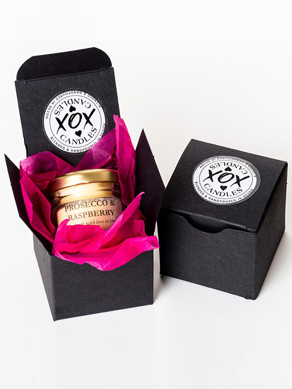Small Scented Candle in a gift box