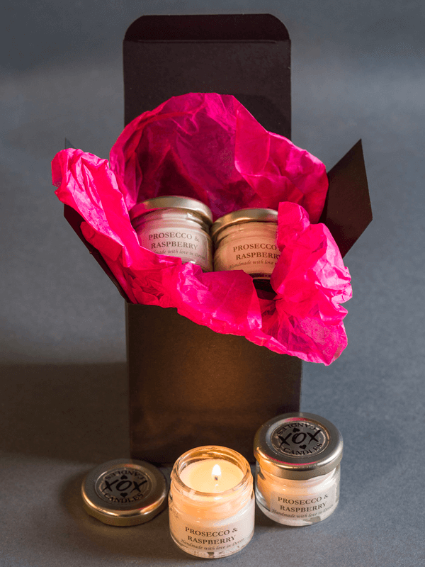 pack of 4 candles